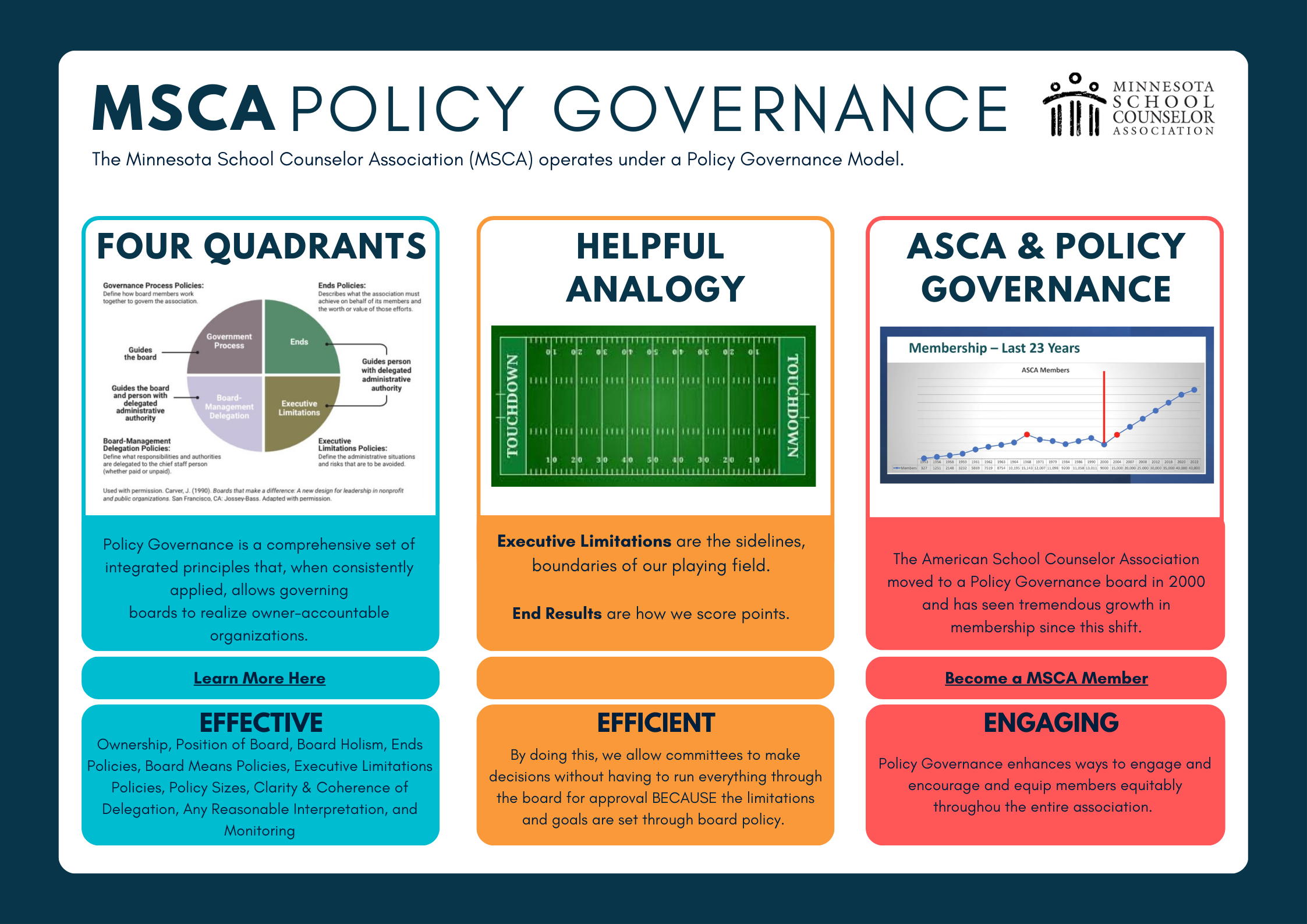Policy governance information